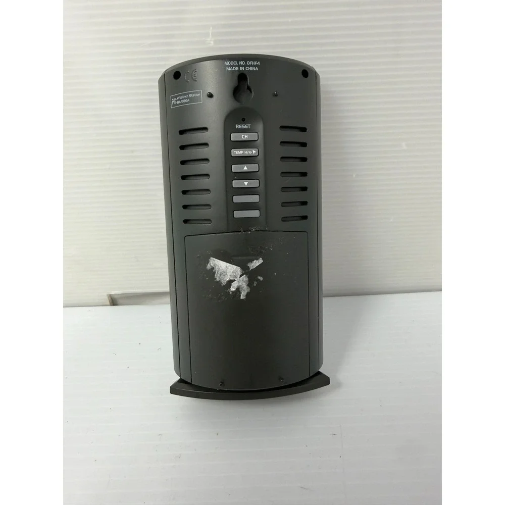 L.L Bean Weather Station Alarm Red Model : 0fhf4 Tested Working Complete